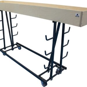 Vogn til volleyballstøtter